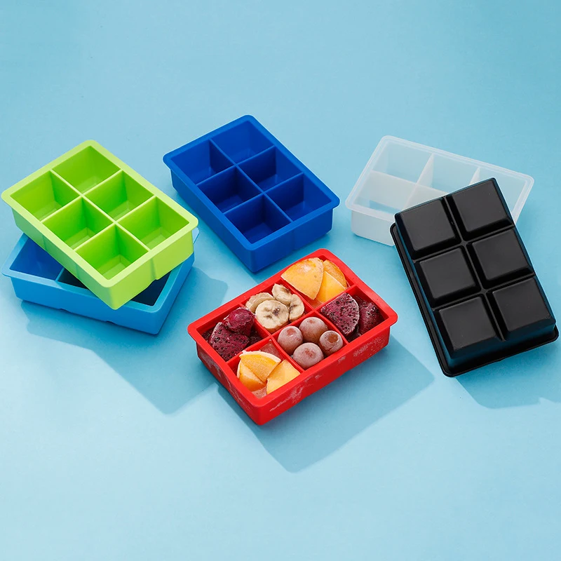 Square Silicone Ice Cube Maker 1