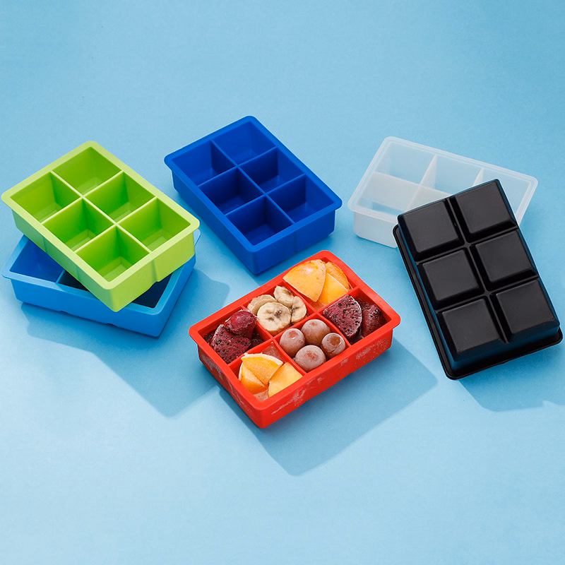 Square Silicone Ice Cube Maker