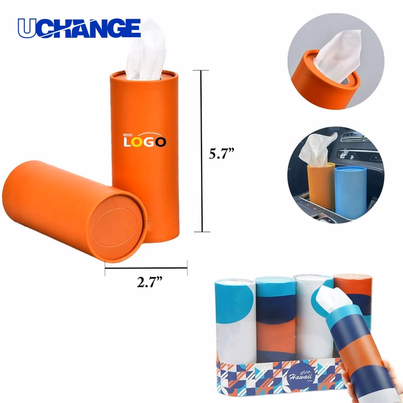 Car Tissue Dispenser Round Paper Holder