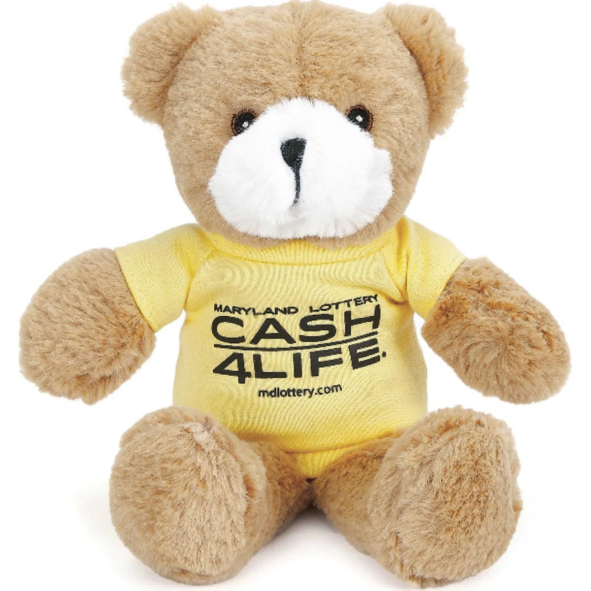 9" Cuddle Plush Friend- Gold Bear 1