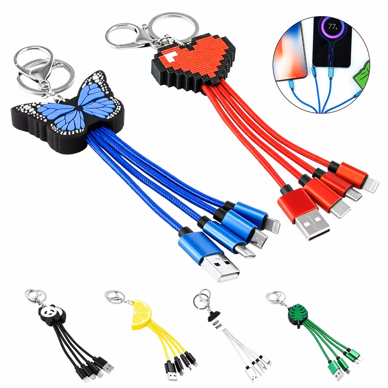 Creative Design Three-in-one Charging Cable