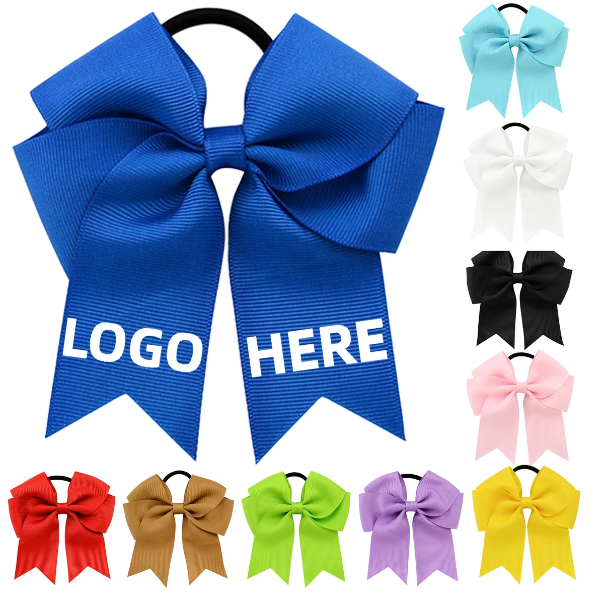 Bowknot Elastic Hair Tie Scrunchies 1