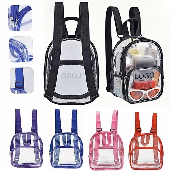 Waterproof Clear Mini Bag with Transparent Small Purse