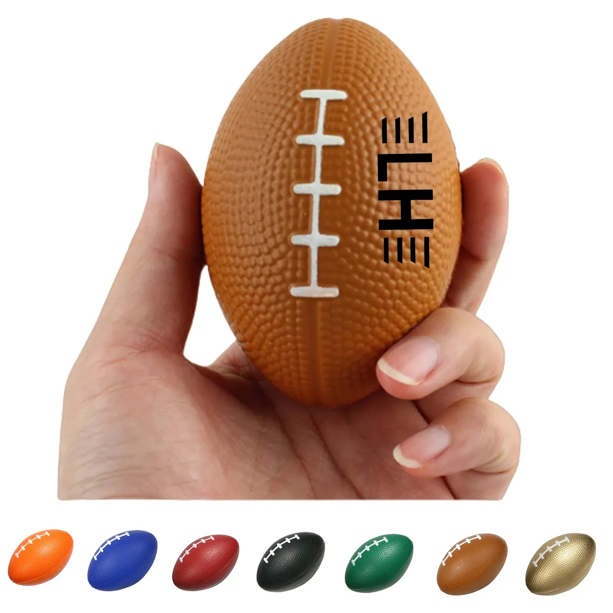 3.5" Football Shape Stress Reliever 1