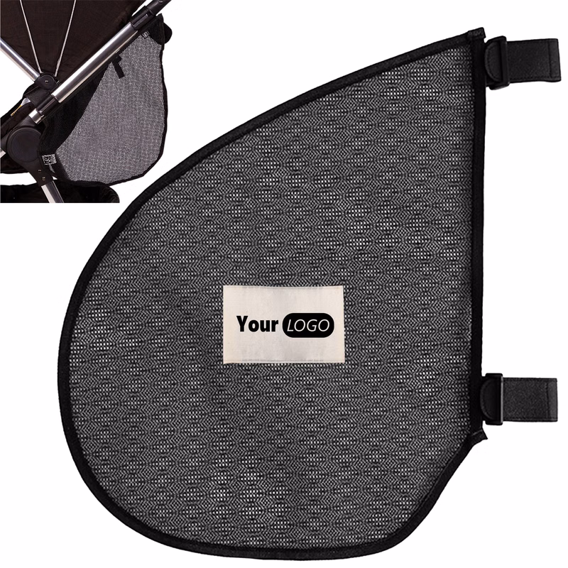 Nylon Large Capacity Baby Stroller Storage Mesh Bag