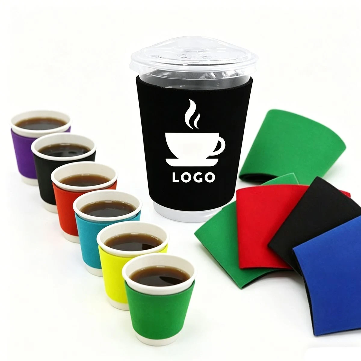 Neoprene Coffee Cup Insulation Sleeve 1