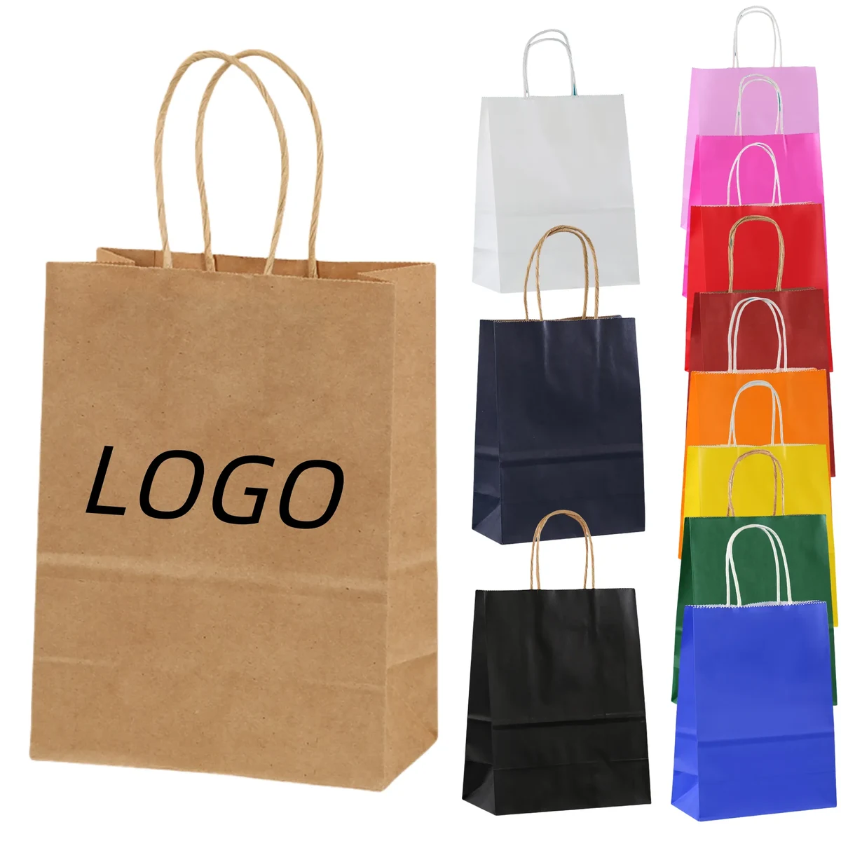 Custom Kraft Paper Bags 1