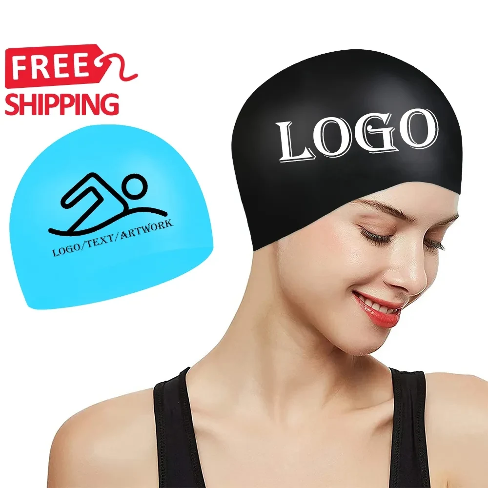 Swimming Caps for Long Hair Women, Cover Ears Adult Youths 1