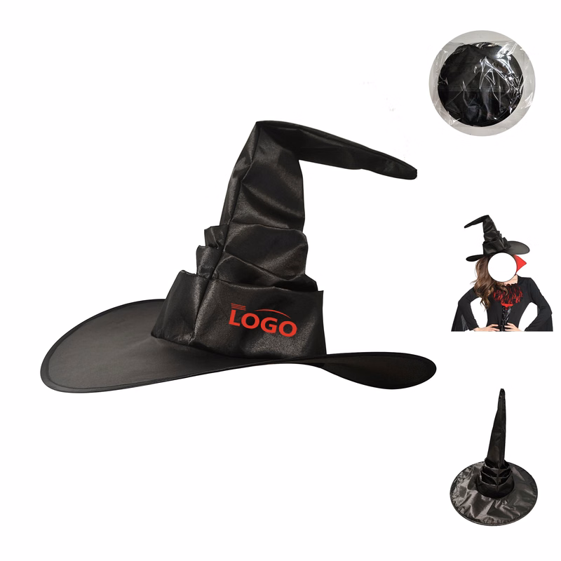 Non-woven Black Witch Costume Hat