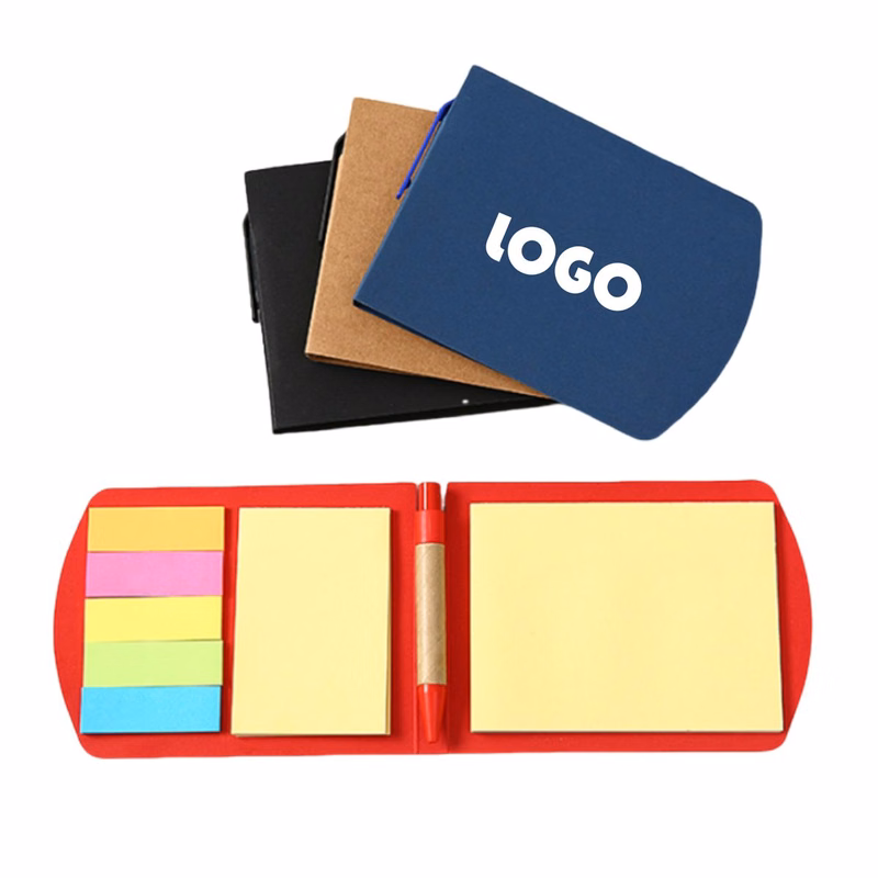 Eco-Friendly Sticky Notes with Pen