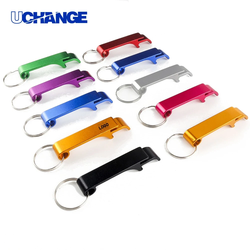 Aluminum Alloy Bottle Opener Keychain Tool 1