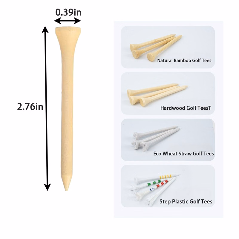 Narural Bamboo Golf Tee