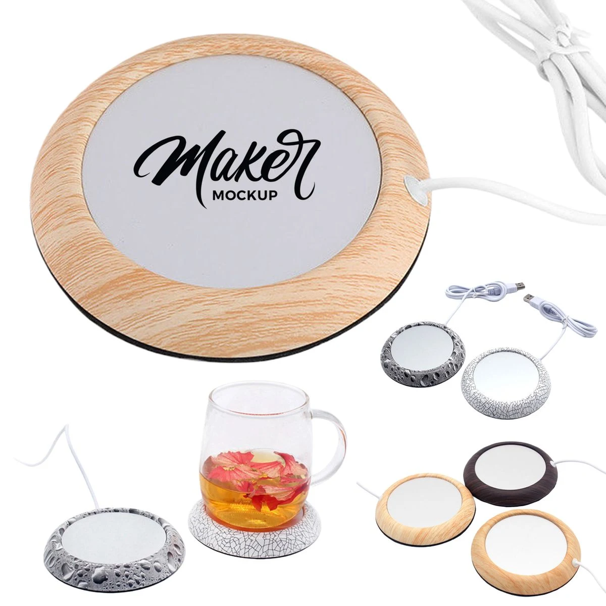 Office USB Cup Warmer Coaster 1