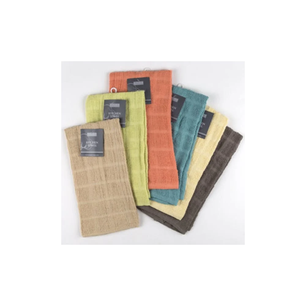 Kitchen Towels - Assorted Colors 15 x 25" 1
