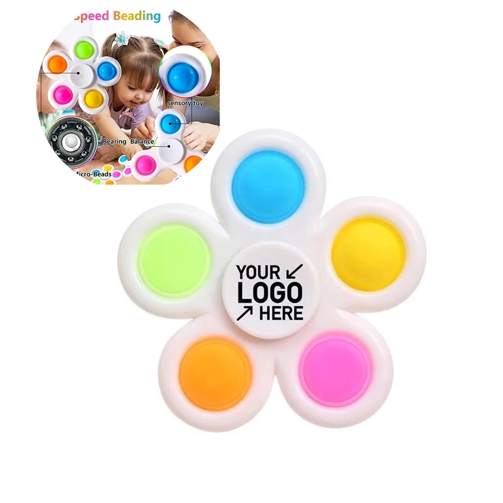Push Pop Bubble Sensory Fidget Spinner Toy 1