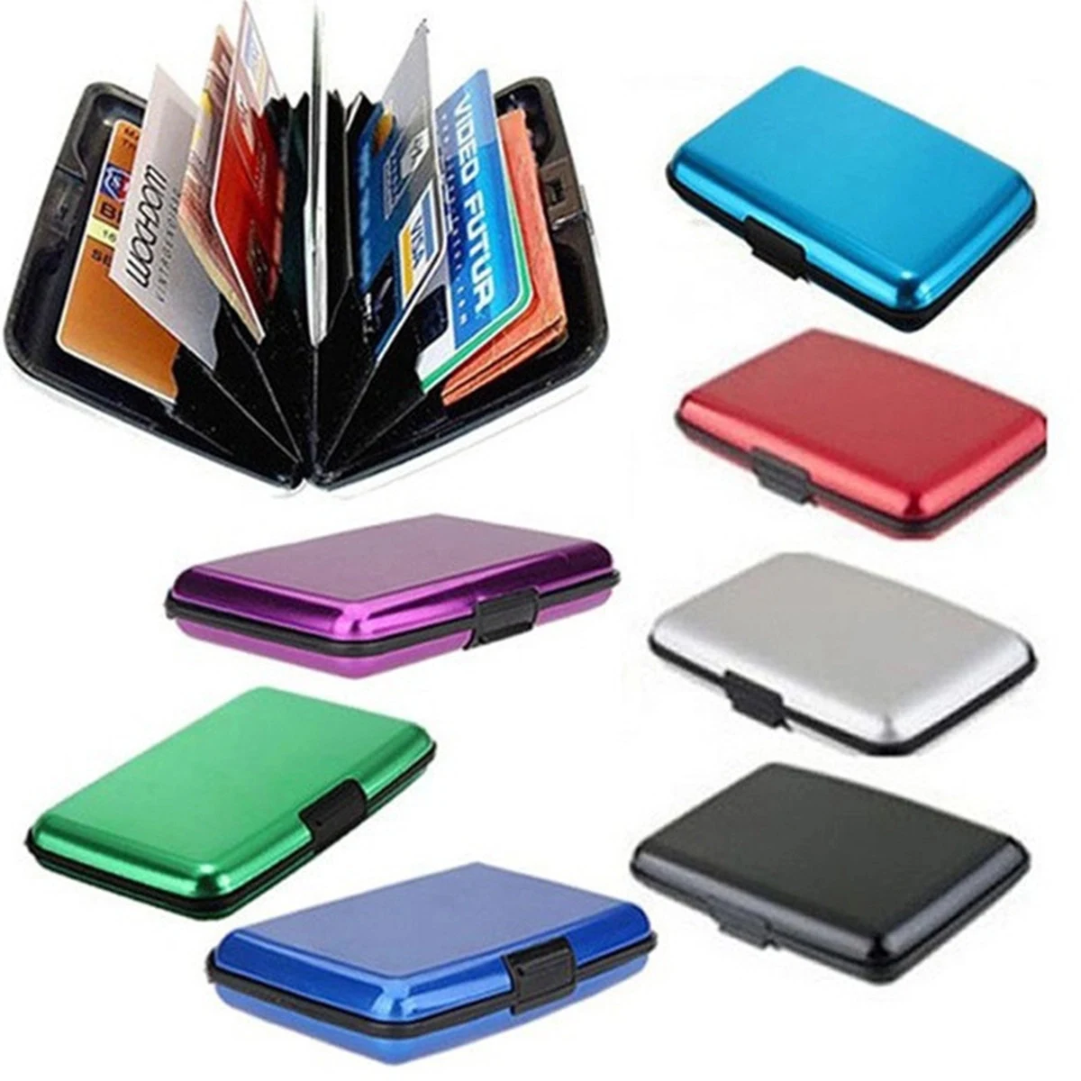 Aluminum Credit Card Wallet Holder 1