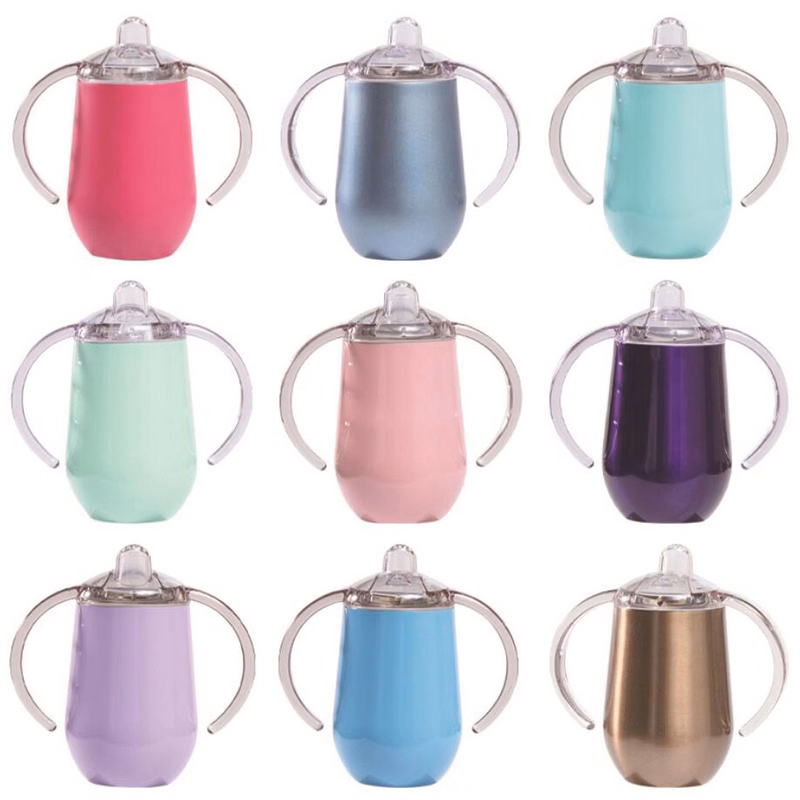 10 oz BPA Free Sippy Tumble Baby Cup Mug