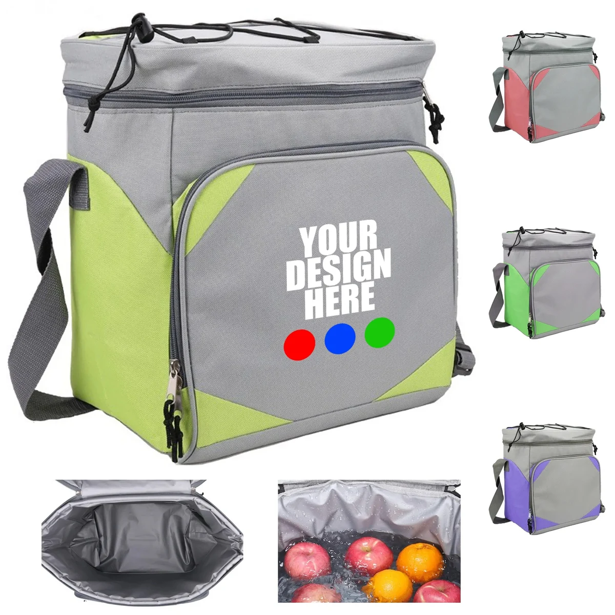 Waterproof Cooler Bag w/ Shoulder Strap 1