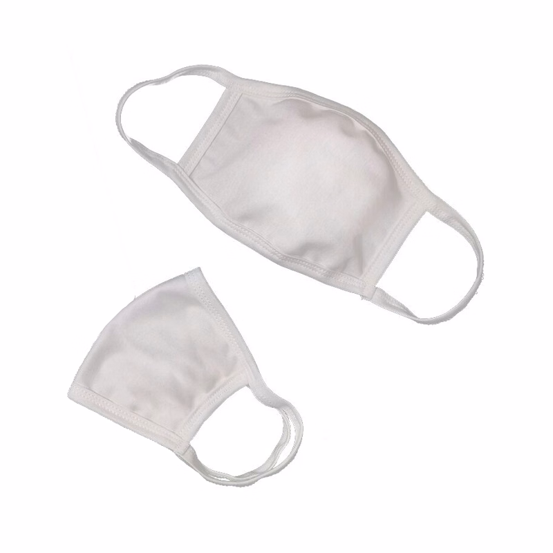 2-Ply Reusable Plain Polyester Face Mask