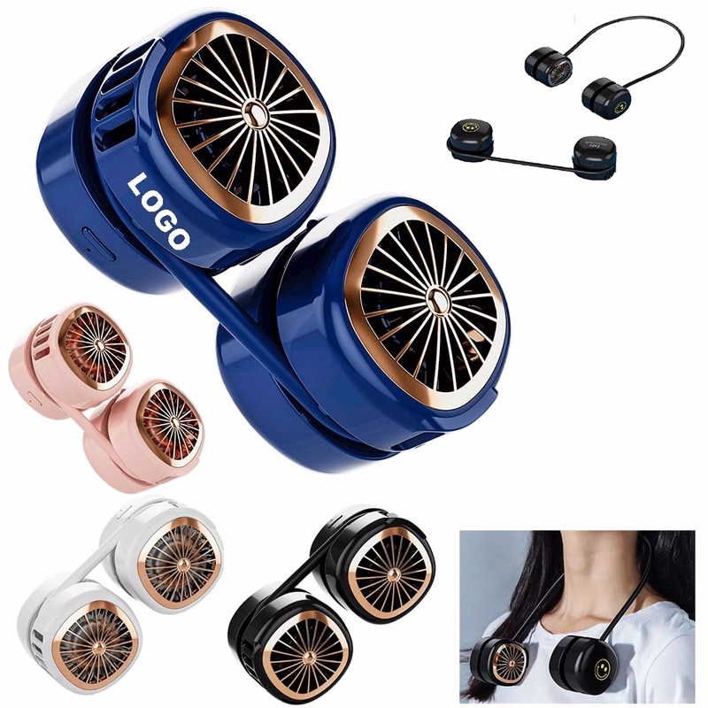 Foldable Neck Fan With Usb Charge