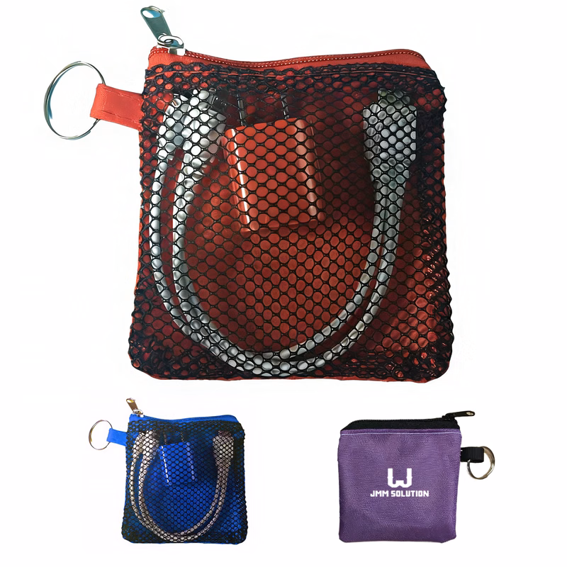3 in 1 Car Charger Kit W/ Mesh Pouch