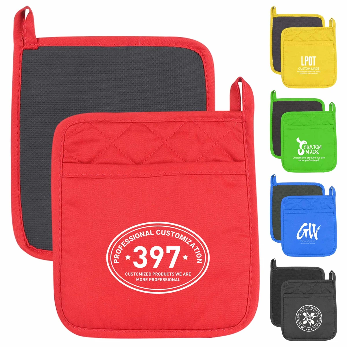 Pocket Pot Holders for Kitchen Heat Resistan 1