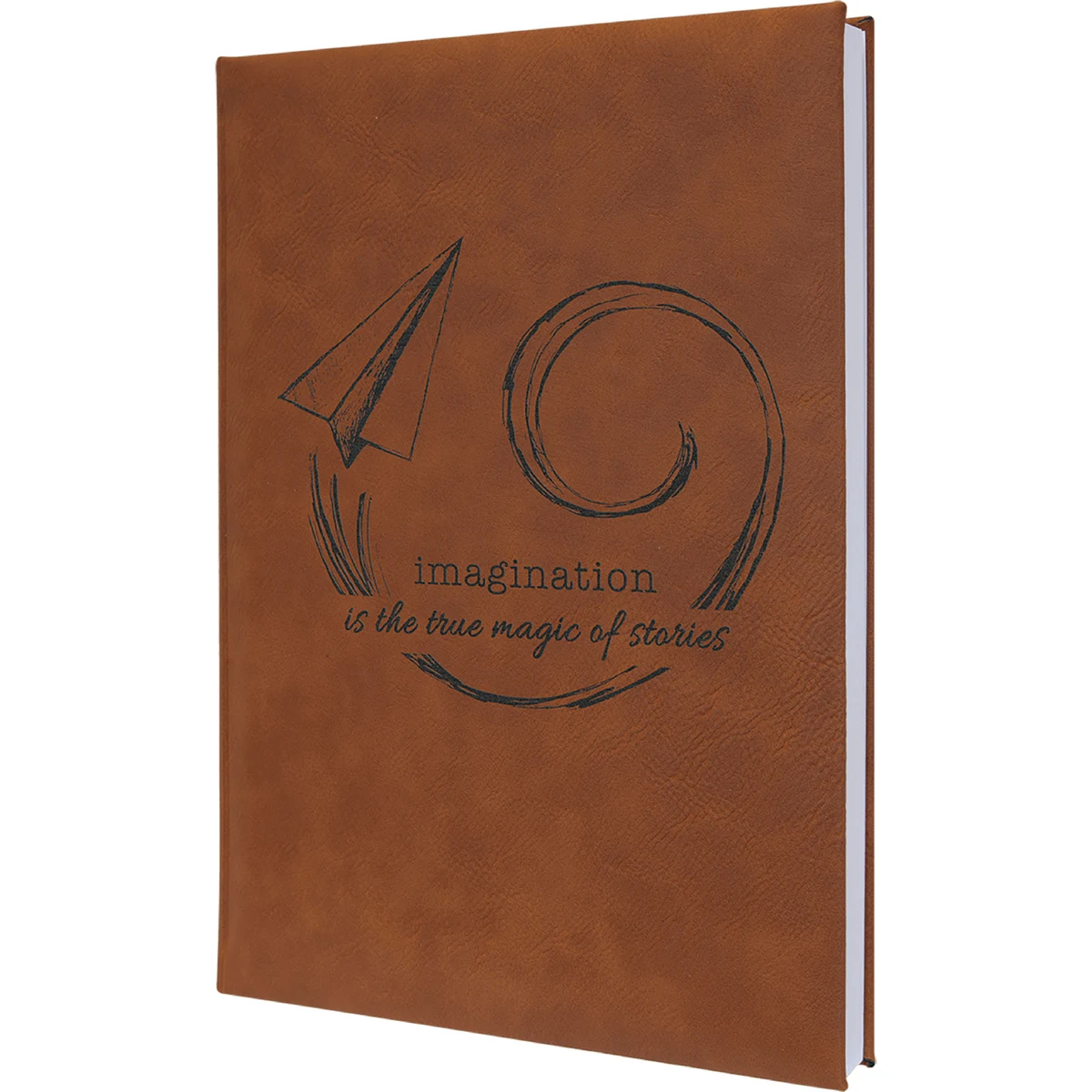 7" x 9" Rawhide Leatherette Journal 1