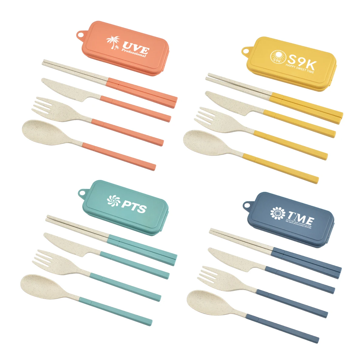 Reusable Utensil Set with Case 1