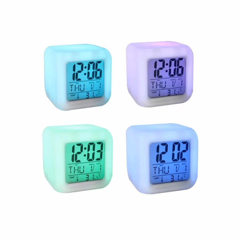 Color Change Digital Alarm Clock