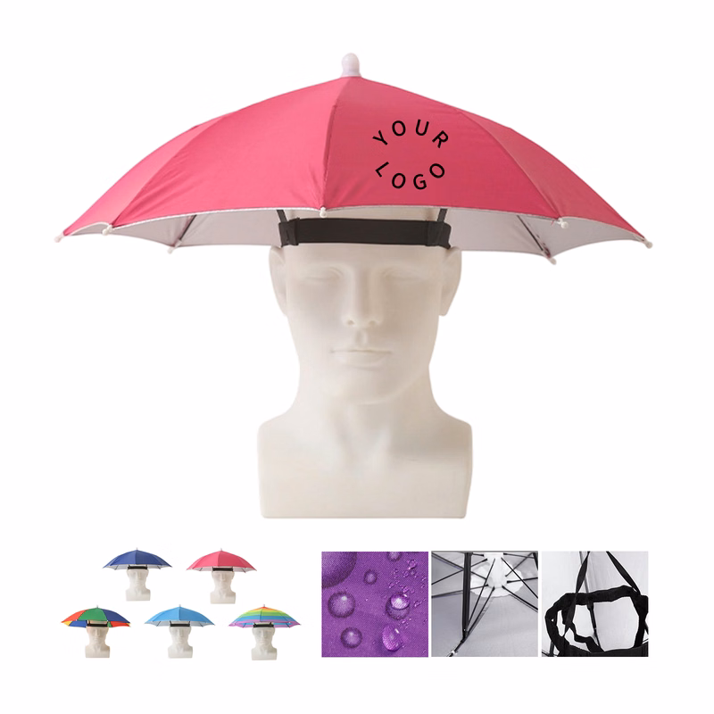 Waterproof Cloth Fishing Umbrella Hat Hands Free Outdoor Wear