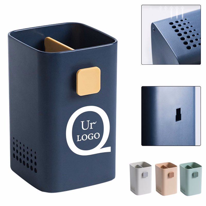 Nail-Free Wall-Mounted Chopstick Cage