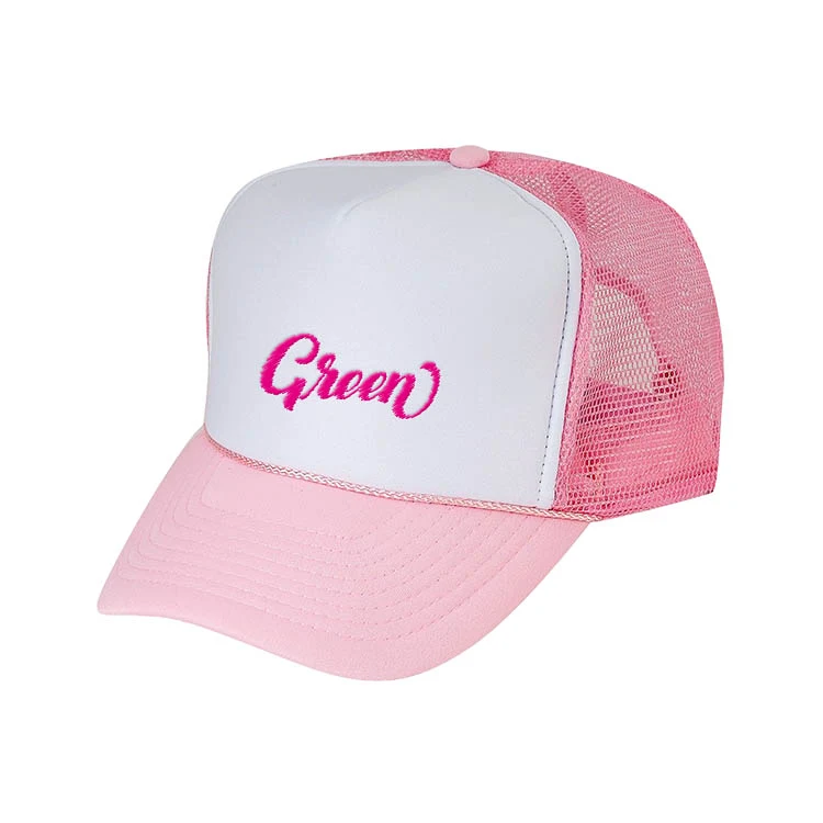Summer Mesh Cap w/100% Polyester Foam Front 1