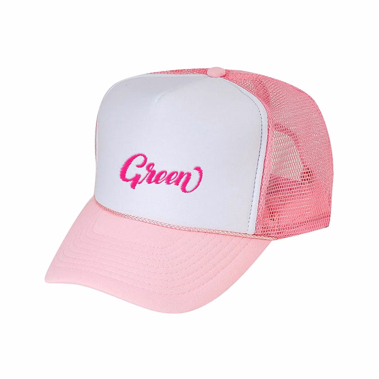Summer Mesh Cap w/100% Polyester Foam Front