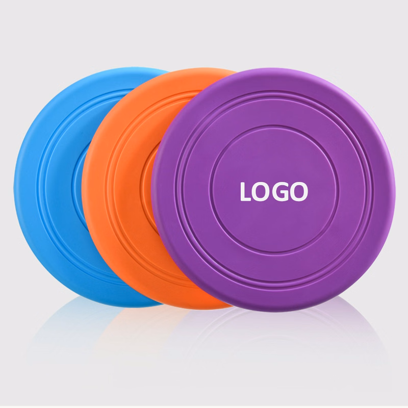 7" TPR Flying disc With Logo