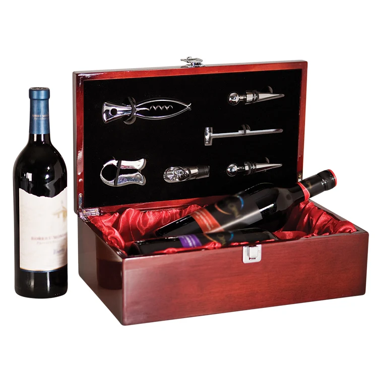 Vincenza Rosewood Double Wine Box 1