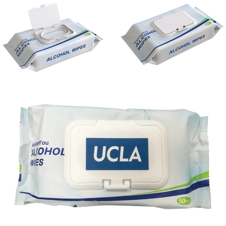 75% Alcohol Wipes Pack - 50 Count - FDA Approved 1