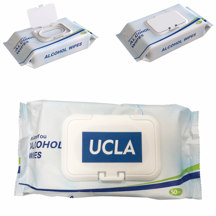 75% Alcohol Wipes Pack - 50 Count - FDA Approved