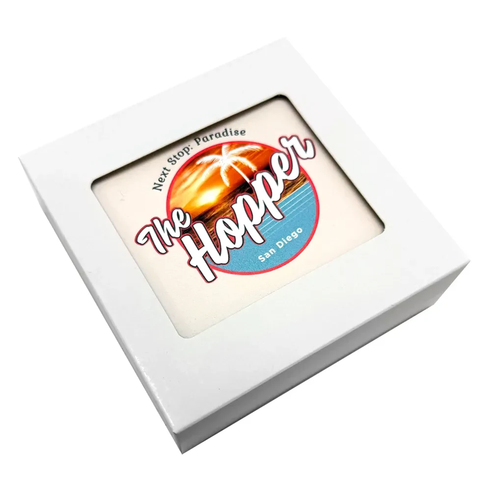 Sandstone Set of 2 UV Coasters 1