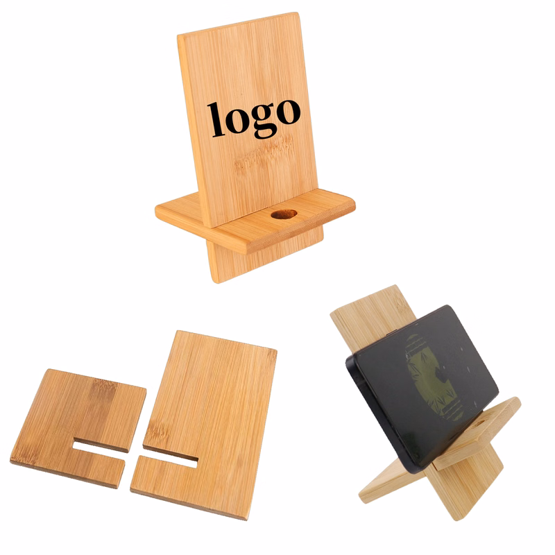 Bamboo Wood Phone Stand