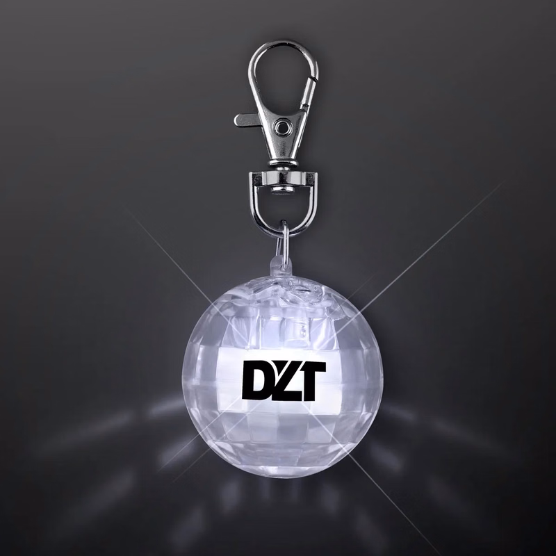 Light Projecting LED Keychain