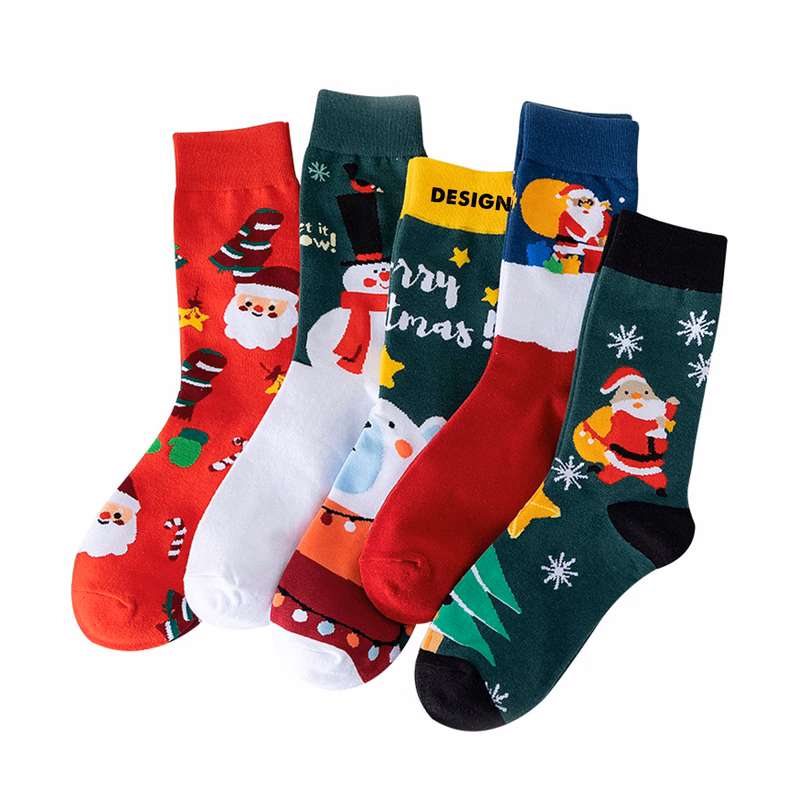 Christmas Knitted Socks