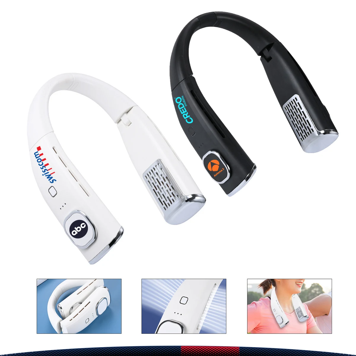 Klor Foldable Neck Fan 1
