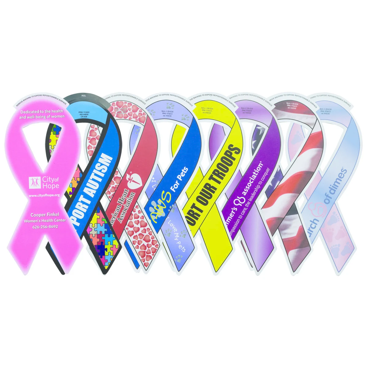 Large Repositionable Support Ribbon 1