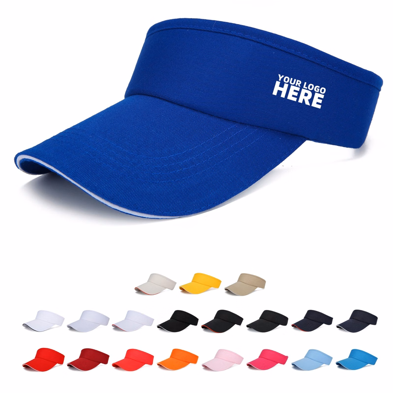 Adjustable Cotton Sun Visor Hat
