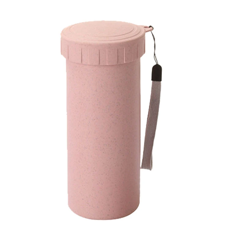 Green wheat cup with rope 1