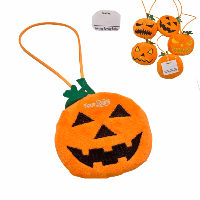 Halloween Pumpkin Plush Hanging Ornament