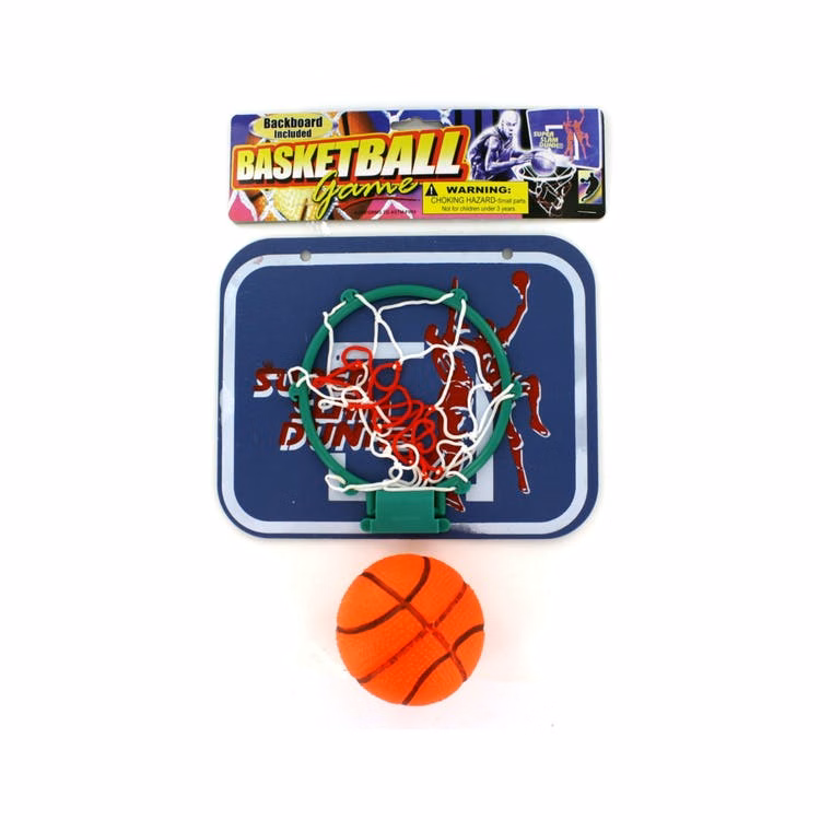 Basketball Games - Backboard & Ball Plastic
