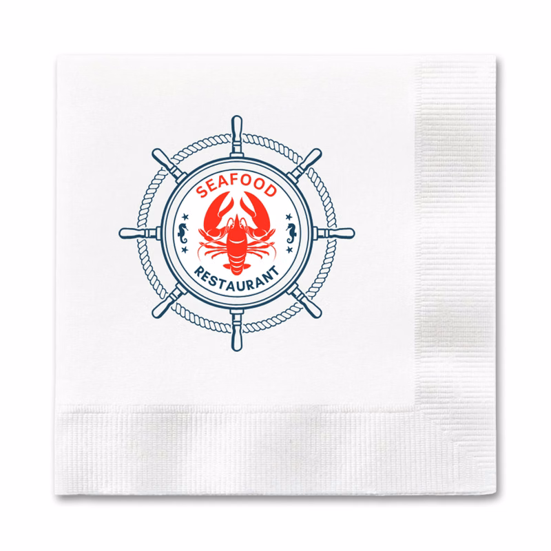 1-Ply White Luncheon Napkin - High Line