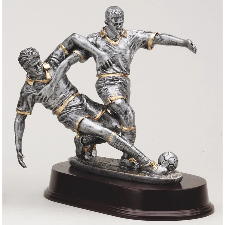 8" Tall Double Action Soccer Male Figure Award 1