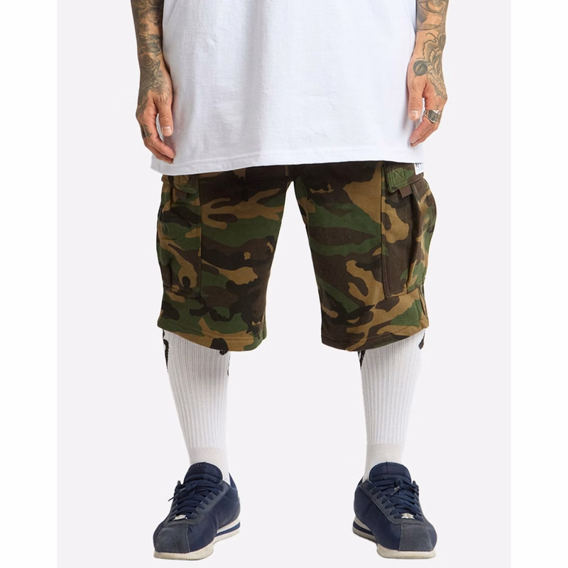 Unisex Fleece Cargo Shorts - SHFCS